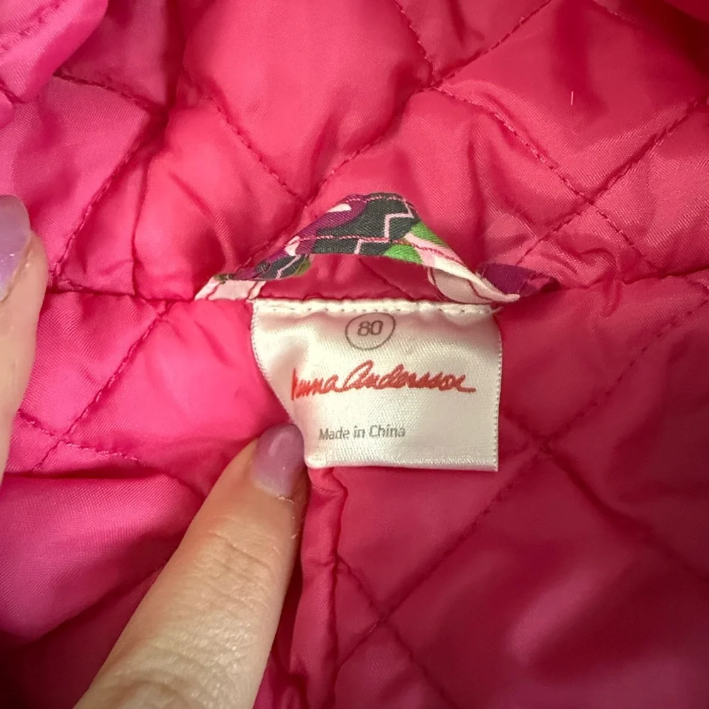 Hanna Andersson Pink and Green Snow Suit - Picture 6 of 7